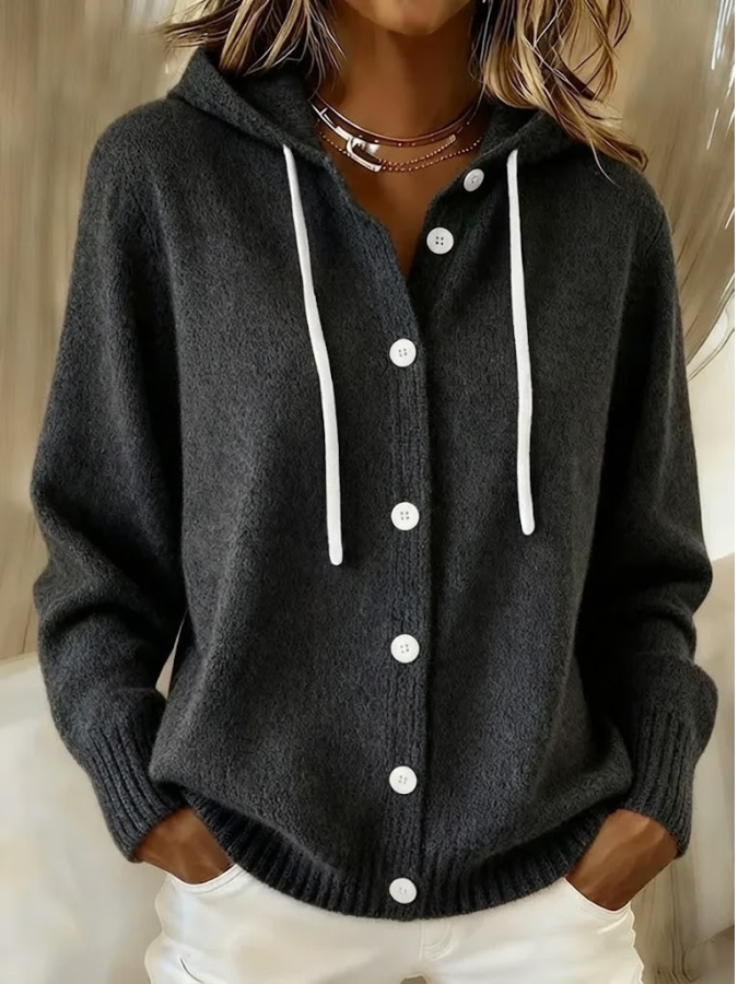 Bianca| Cozy Button Cardigan